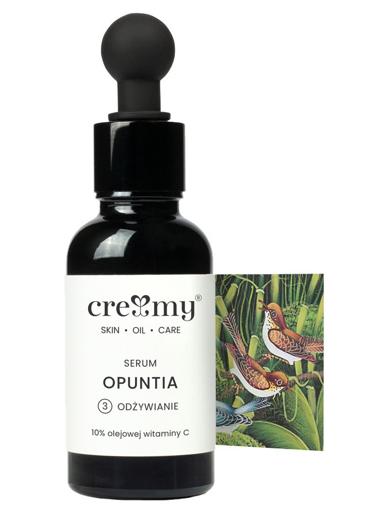 Creamy Opuntia Przeciwstarzeniowe serum olejowe do twarzy z wit. C 10% 30 ml