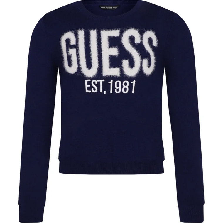 Guess Sweter | Regular Fit | z dodatkiem wełny i kaszmiru