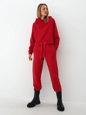 Mohito - Spodnie dresowe - Czerwony