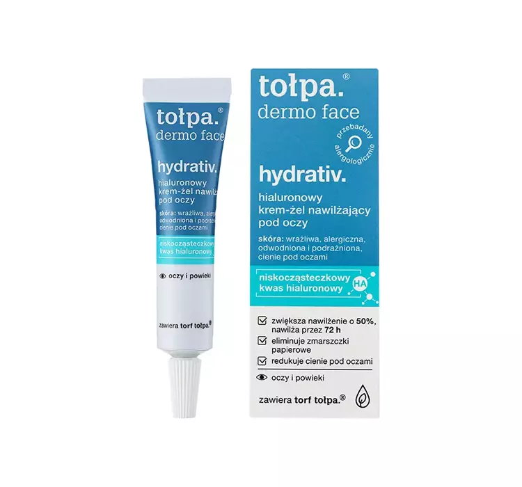 TOŁPA DERMO FACE HYDRATIV KREM-ŻEL NAWILŻAJĄCY POD OCZY 10ML