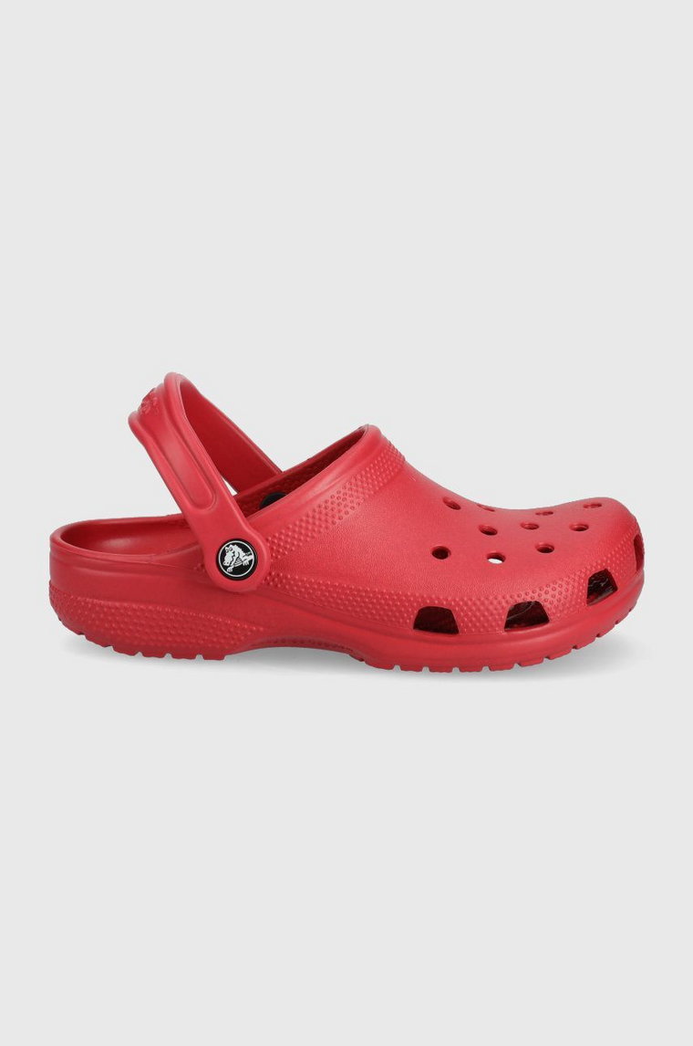 Crocs klapki kolor czerwony