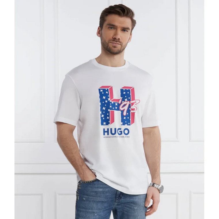 Hugo Blue T-shirt Nentryle | Regular Fit