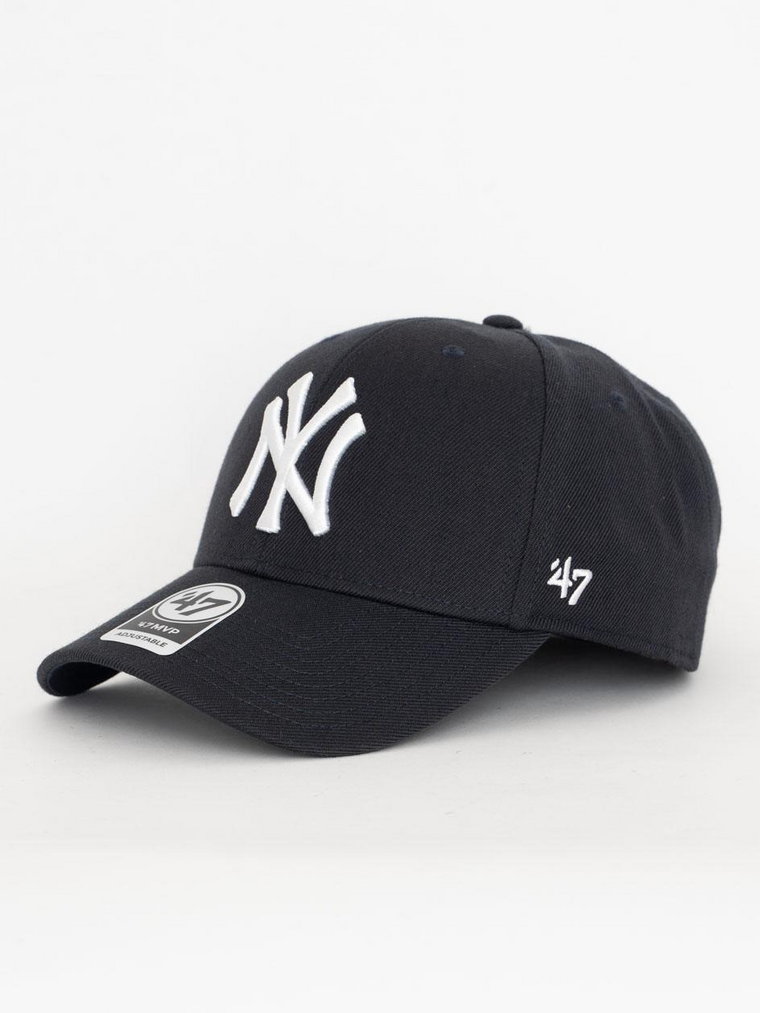 Czapka Z Daszkiem Snapback Granatowa 47 Brand New York Yankees Tonal MLB MVP Wool All