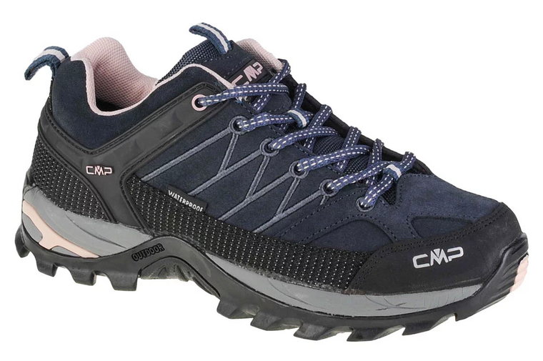 CMP Rigel Low 3Q13246-53UG, Damskie, Czarne, buty trekkingowe, skóra zamszowa, rozmiar: 36