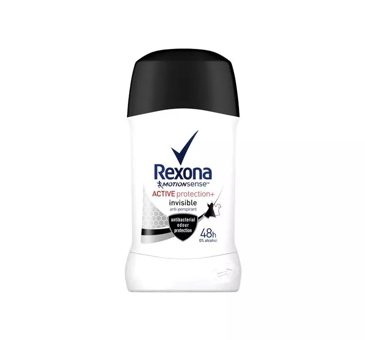 REXONA ACTIVE PROTECTION INVISIBLE ANTYPERSPIRANT W SZTYFCIE DLA KOBIET 40ML