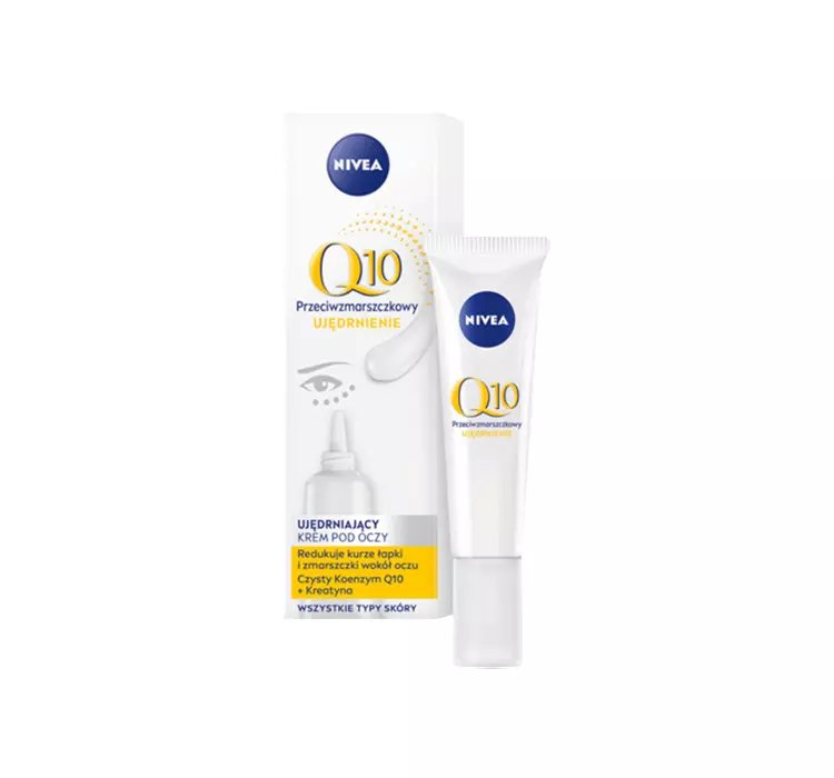 NIVEA Q10 UJĘDRNIENIE KREM POD OCZY PRZECIWZMARSZCZKOWY 15ML