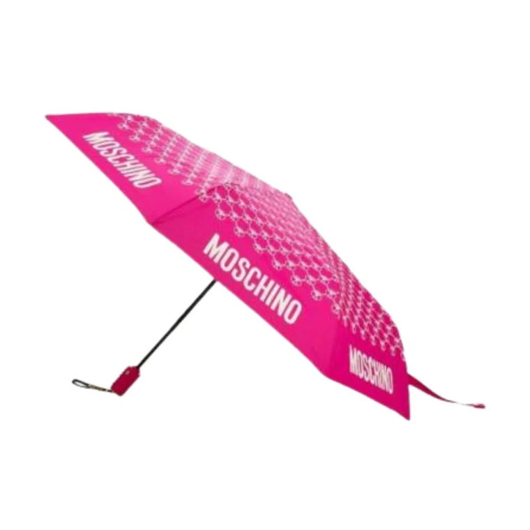 Fuchsia Monogram Parasol Moschino