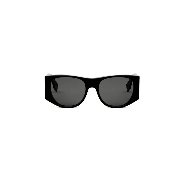 Okrągłe Okulary Przyciągające Logo Fendi