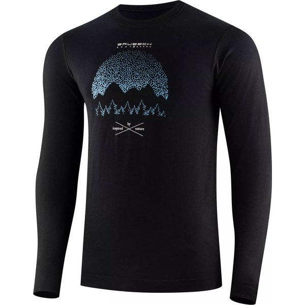 Longsleeve termoaktywny męski Outdoor Wool Pro Brubeck