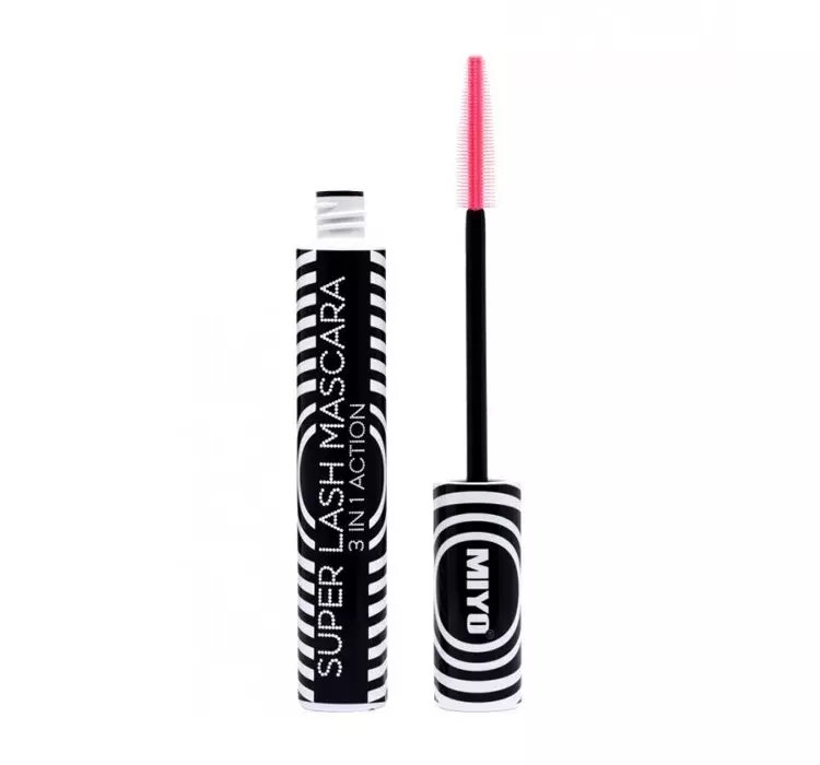 MIYO SUPER LASH MASCARA 3IN1 ACTION POGRUBIAJĄCY TUSZ DO RZĘS 10ML