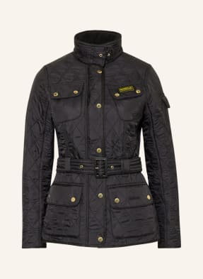 Barbour International Kurtka Pikowana Polarquilt schwarz