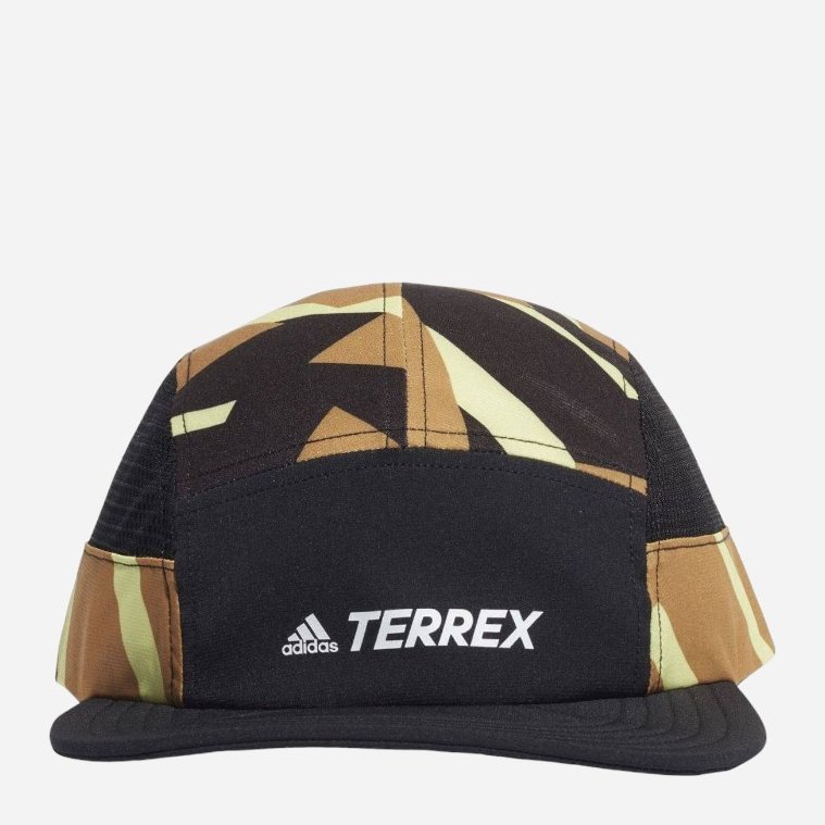 Czapka z daszkiem adidas Trx 5P Cap Grph GU2083 OSFM 56 Brązowa (4064055042343). Czapki z daszkiem