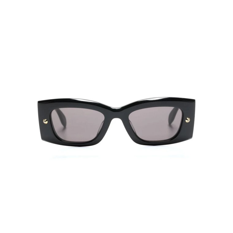 Spike Studs Okulary Przeciwsłoneczne Prostokątne Alexander McQueen