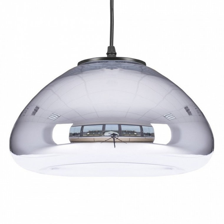 Lampa wisząca victory glow m srebrna 30 cm kod: ST-9002M chrome