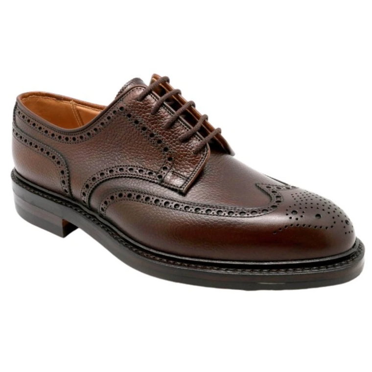 Klasyczne buty Derby z ozdobnymi dziurkami Crockett & Jones