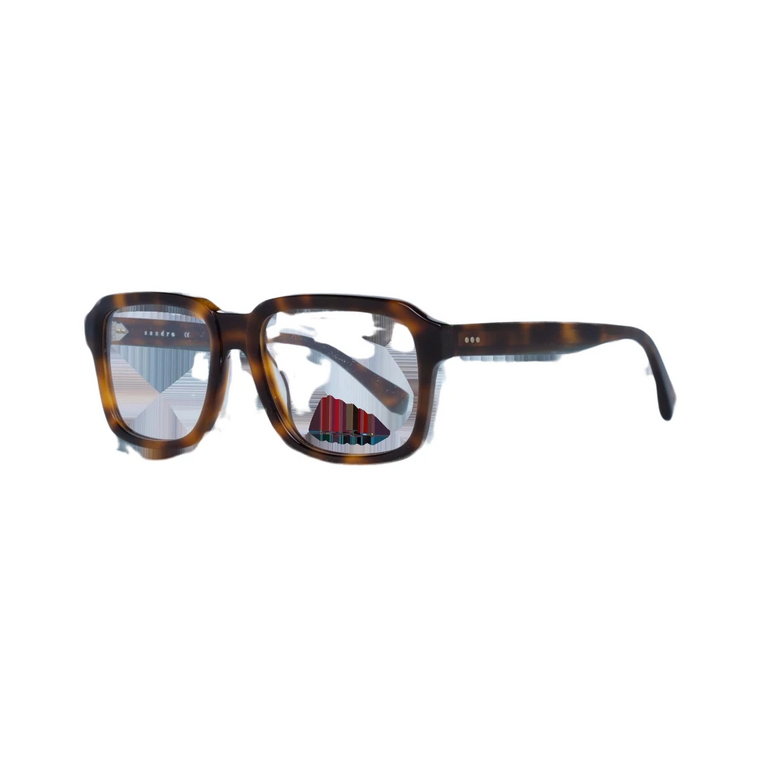 Brązowe Kwadratowe Okulary Optyczne dla Mężczyzn Sandro