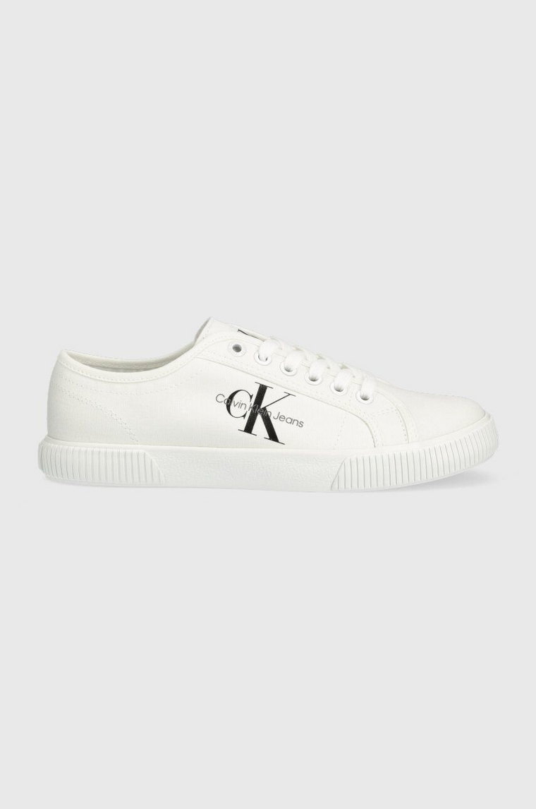 Calvin Klein Jeans tenisówki ESS VULC MONO W damskie kolor biały YW0YW00482