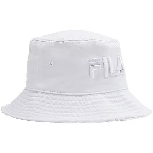 Kapelusz fila typu bucket hat - Damskie - Kolor: Białe