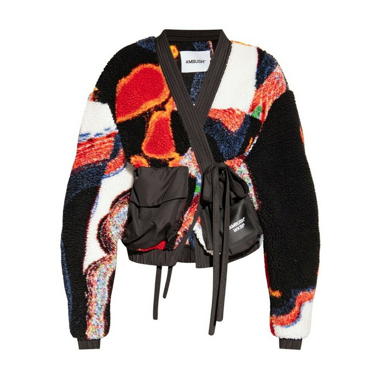 Patterned fleece sweatshirt Ambush