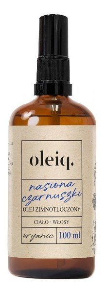 Oleiq, olej z nasion czarnuszki, 100 ml