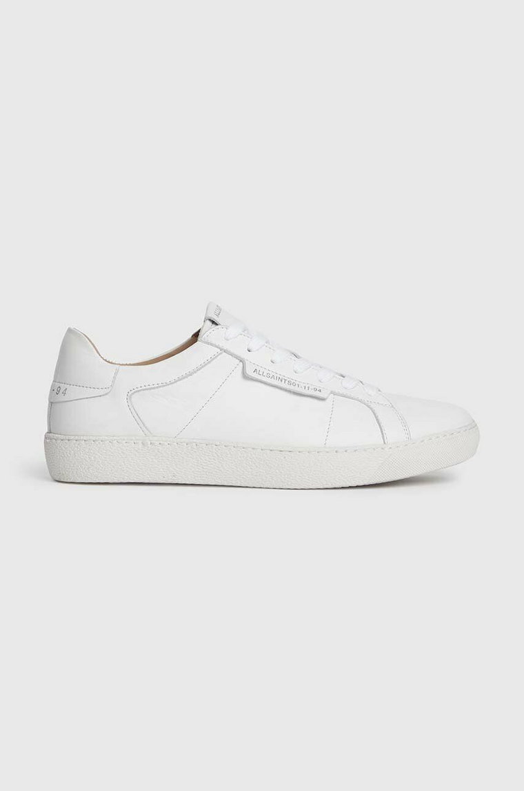 AllSaints sneakersy skórzane Sheer kolor biały MZ039Z