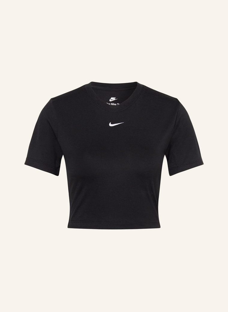 Nike Krótka Koszulka Sportswear Essential schwarz