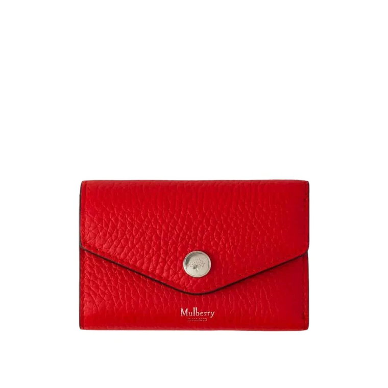 Folded Multi-Card Wallet, Lancester Red Mulberry