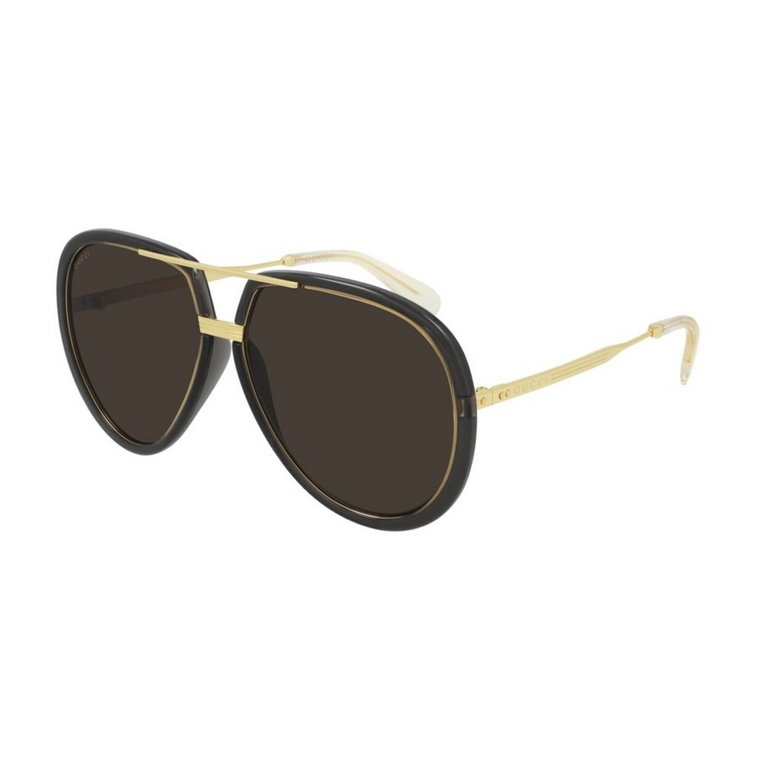 Stylowe okulary przeciwsłoneczne z ombre wzorem Gucci