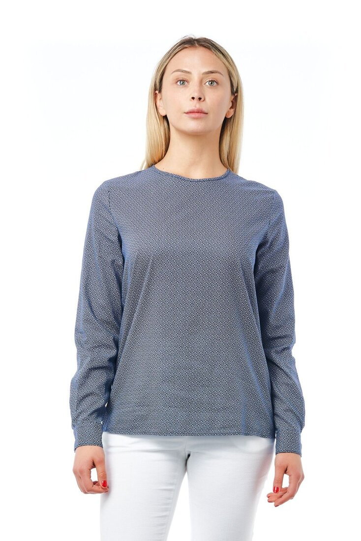 Koszula marki Bagutta model 9LUANA 00034 kolor Niebieski. Odzież damska. Sezon:
