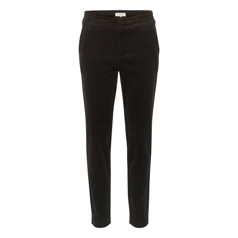 Czarne Spodnie Slim Fit 30308073 Part Two