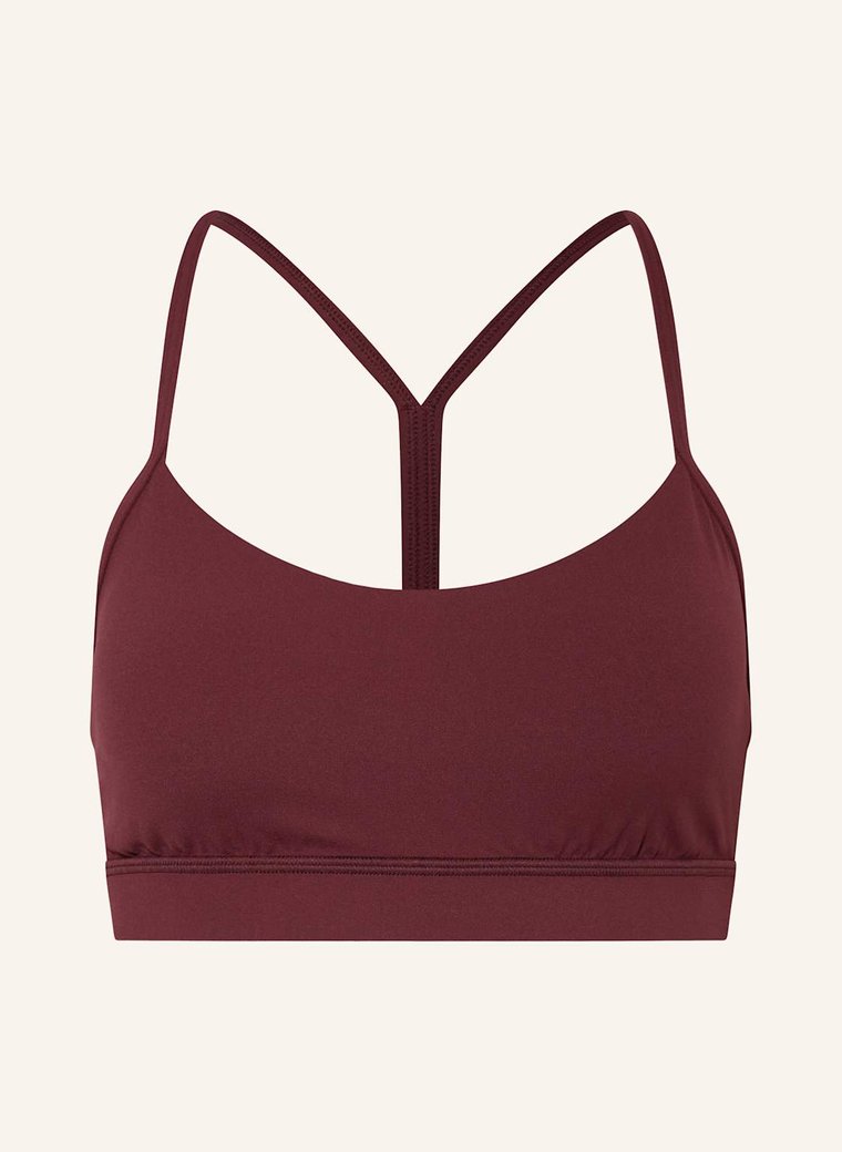 Lululemon Biustonosz Sportowy Flow rot