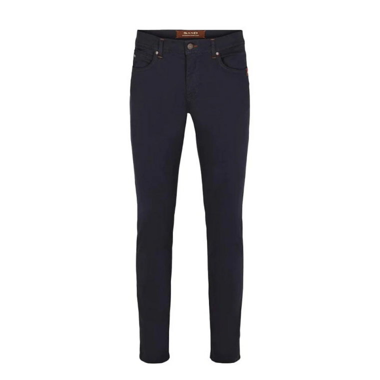 Suede Touch Slim-Fit Jeans Sand