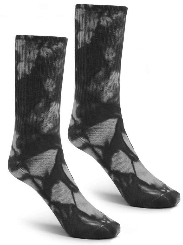 Długie Skarpetki Czarne Urban Socks Tie Dye