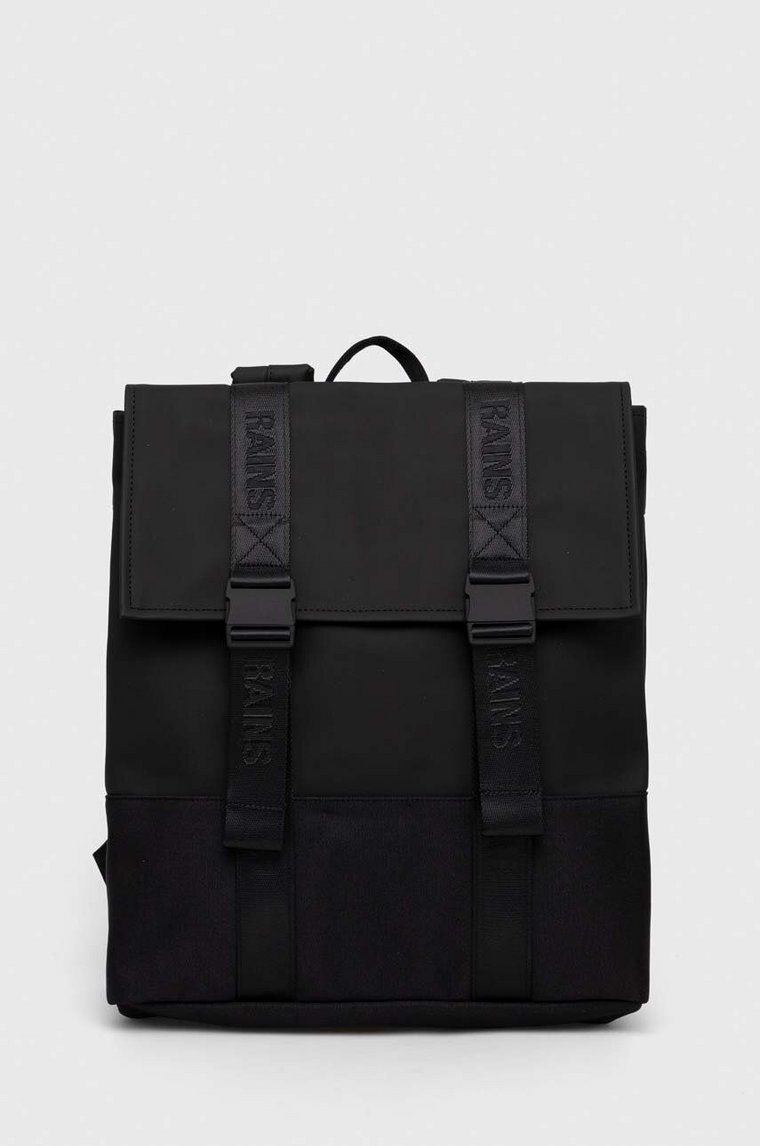 Rains plecak 14310 Backpacks kolor czarny mały gładki