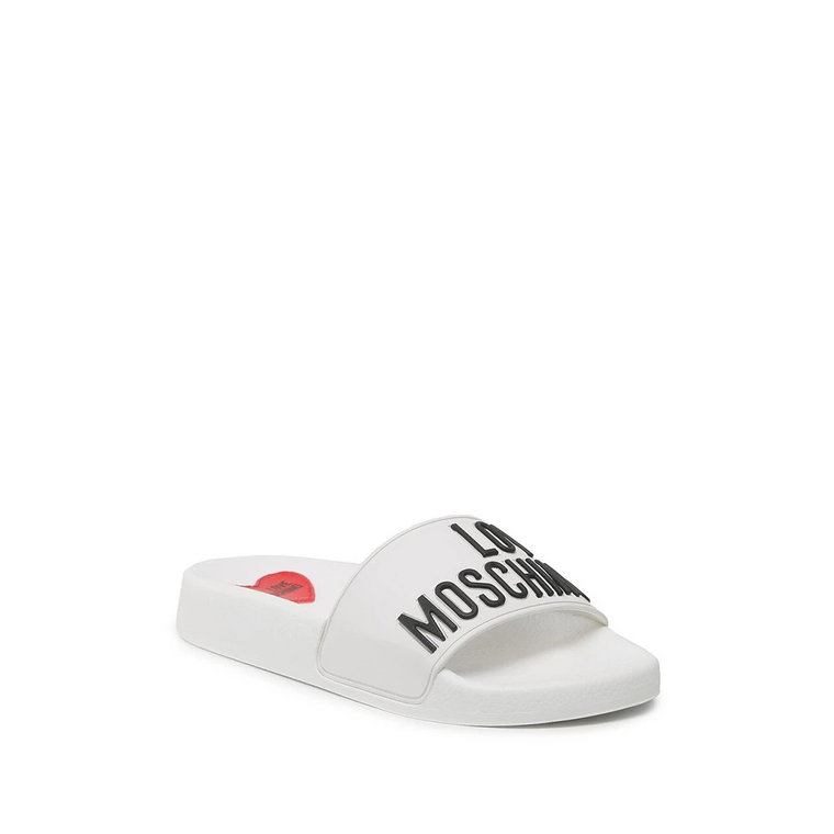 Letnie Step Sliders Love Moschino