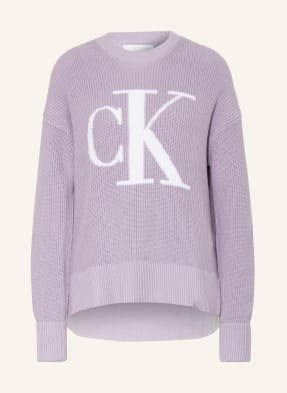 Calvin Klein Jeans Sweter lila