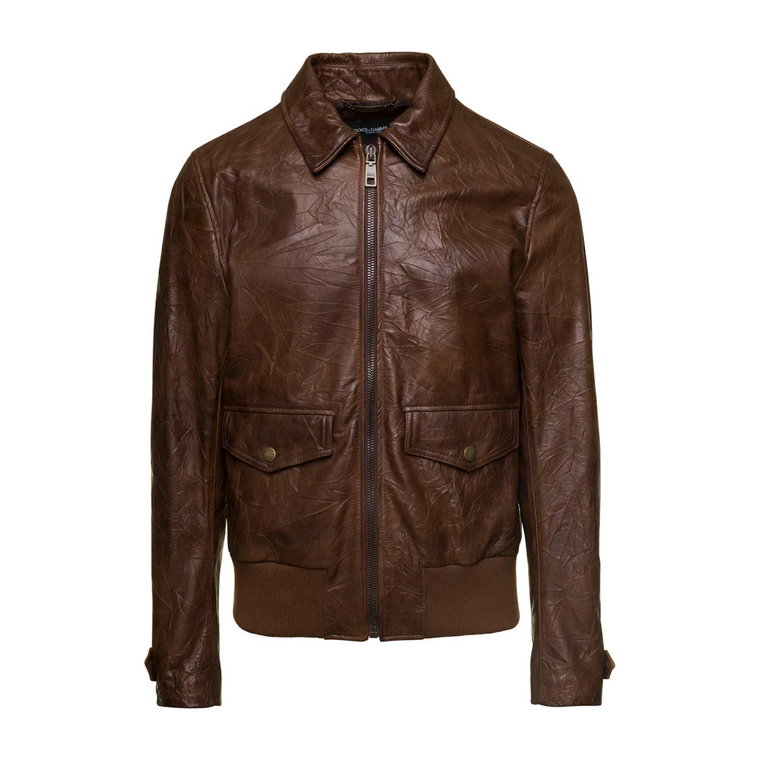 Leather Jackets Dolce & Gabbana