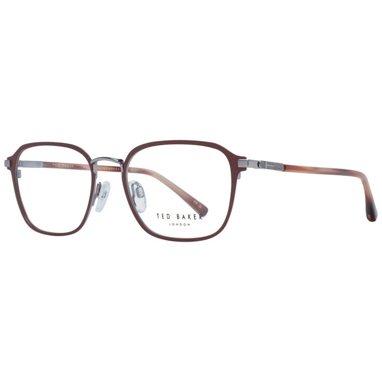 Brązowe Męskie Okulary Optyczne Ted Baker