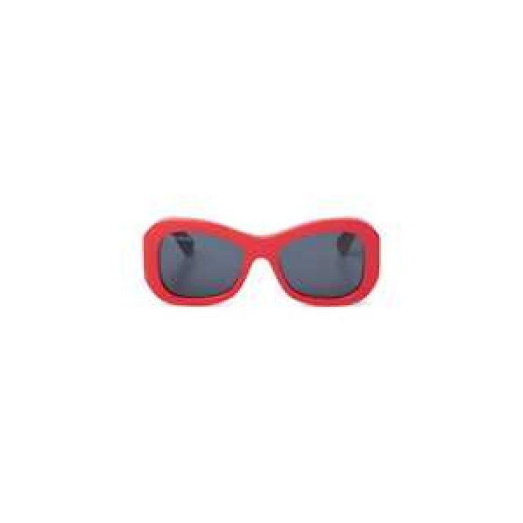 Czerwone okulary przeciwsłoneczne - Ostateczna deklaracja mody Off White