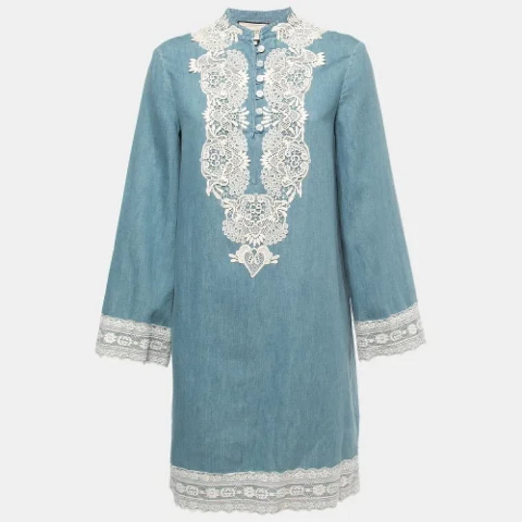 Pre-owned Cotton dresses Gucci Vintage