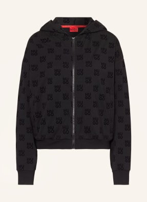 Hugo Kurtka Rekreacyjna Flocky_Hooded schwarz