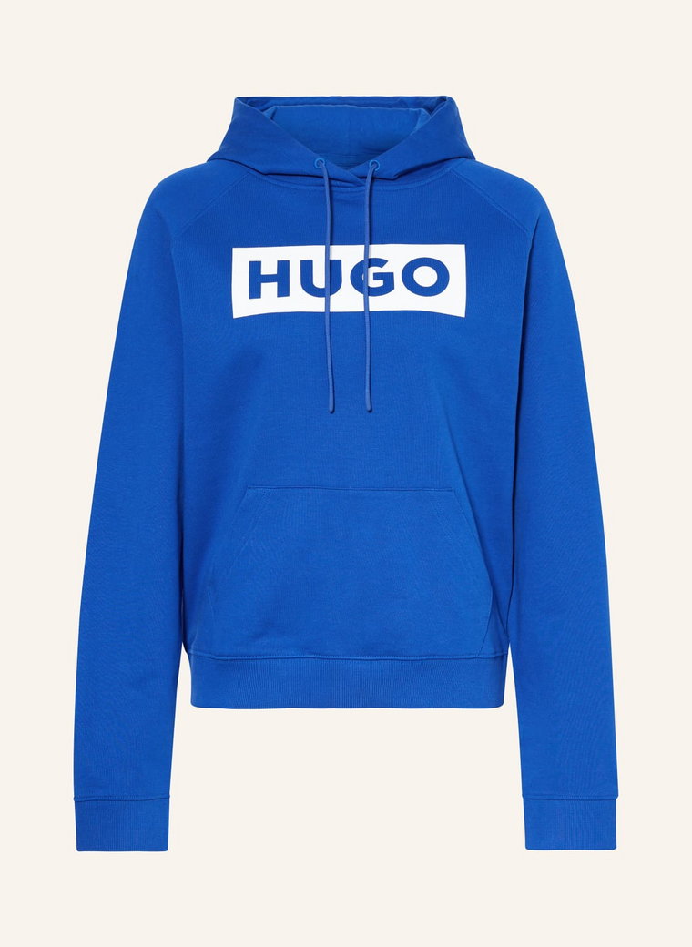 Hugo Blue Bluza Z Kapturem Dariane blau