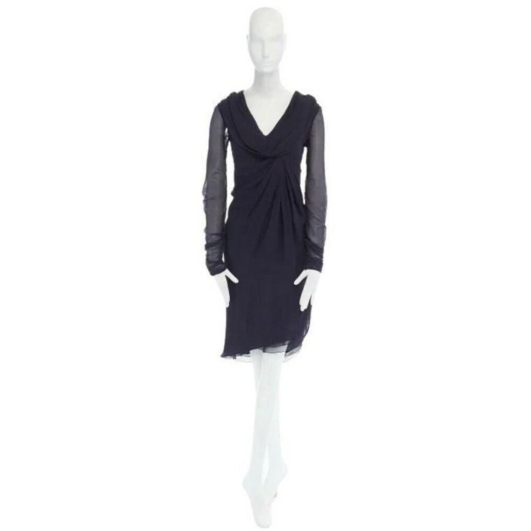pre-owned jedwabne sukienki Valentino Vintage