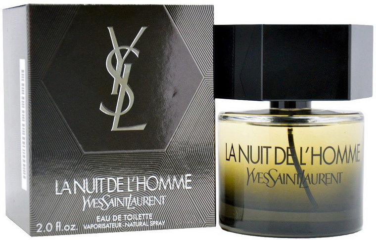 Woda toaletowa męska Yves Saint Laurent La Nuit de L'Homme 60 ml (3365440375055). Perfumy męskie