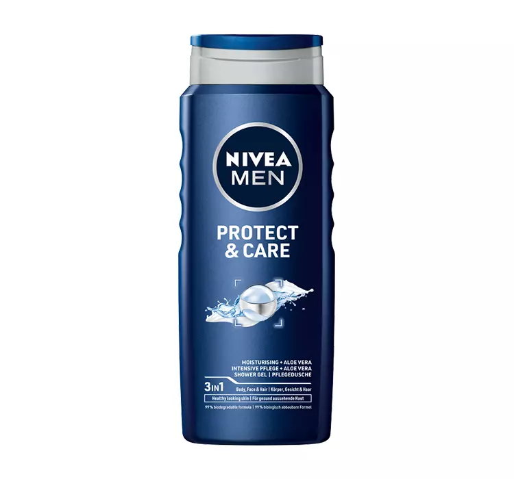 NIVEA MEN PROTECT & CARE ŻEL POD PRYSZNIC 500ML