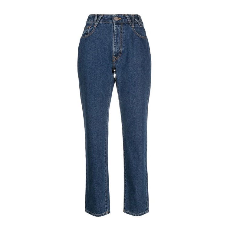 Monogram-Print Tapered Jeans Vivienne Westwood