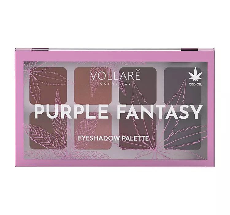 VERONA VOLLARE PURPLE FANTASY EYESHADOW PALETTE PALETA CIENI 11G