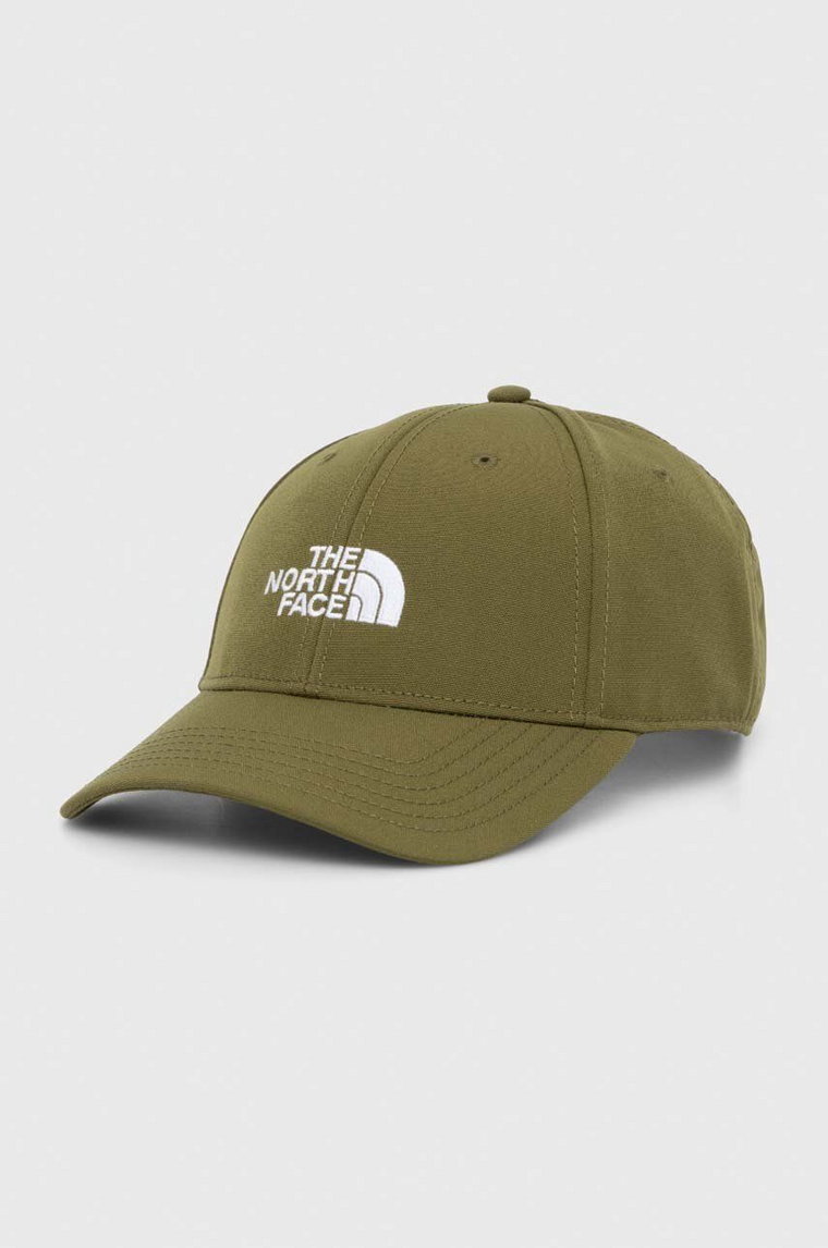 The North Face czapka z daszkiem Recycled 66 Classic Hat kolor zielony z aplikacją NF0A4VSVPIB1