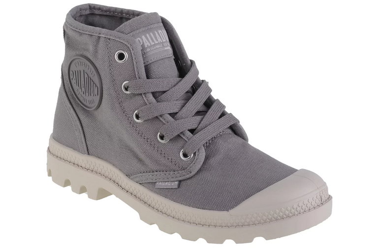 Palladium Pampa Hi 92352-071-M, Damskie, Szare, buty sneakers, tkanina, rozmiar: 36