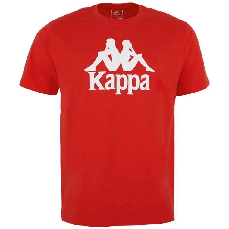 Kappa Caspar Kids T-Shirt 303910J-619, Dla chłopca, Czerwone, t-shirty, bawełna, rozmiar: 140